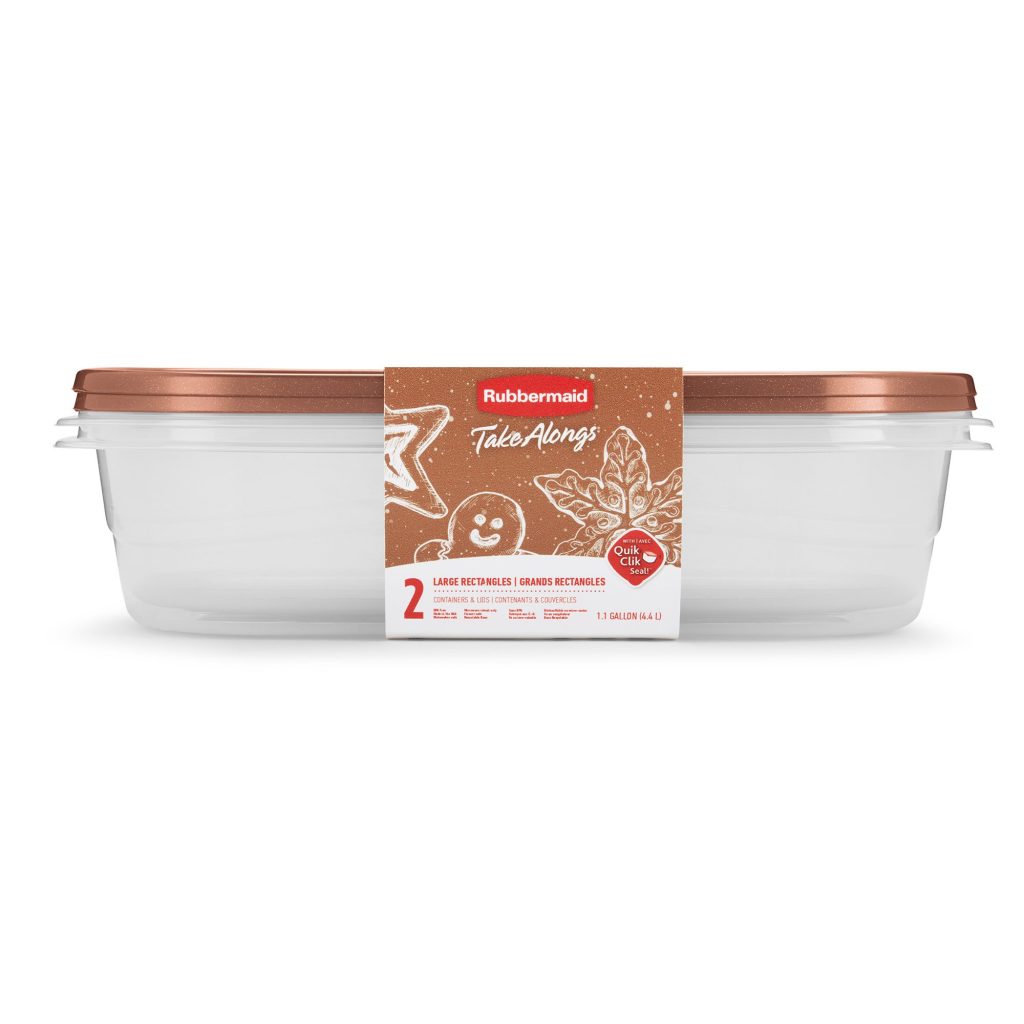 Rubbermaid TakeAlongs Rectangular Food Storage Containers