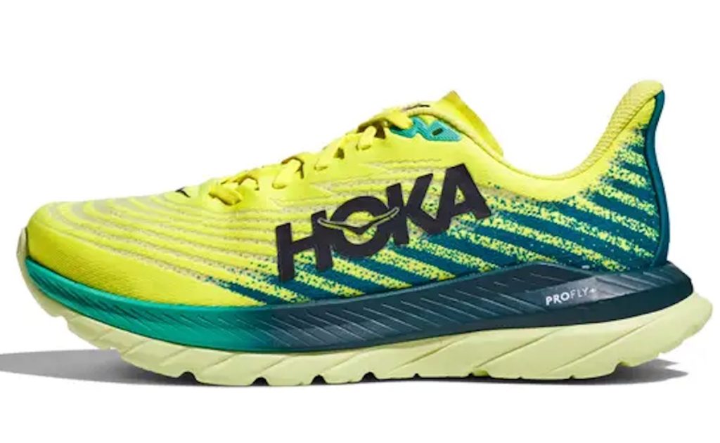 Hoka running sneaker