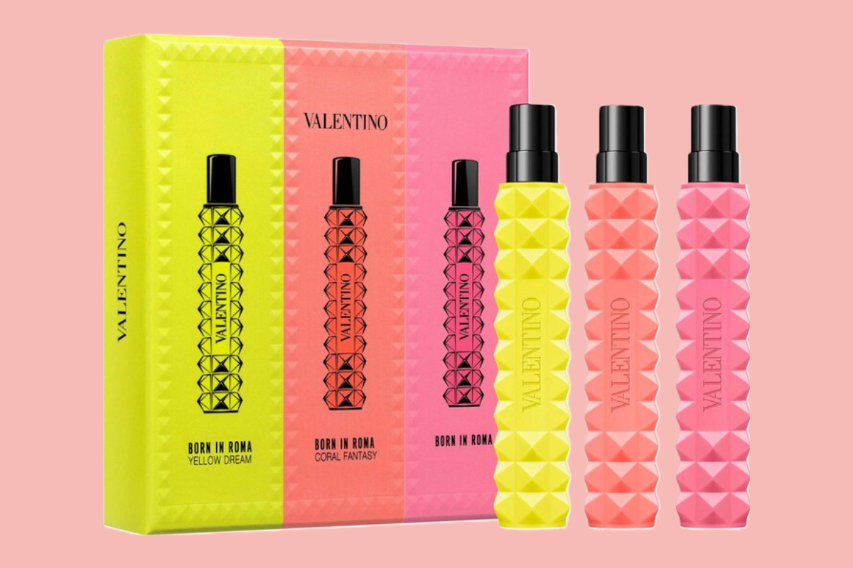 Valentino aftershave gift discount set