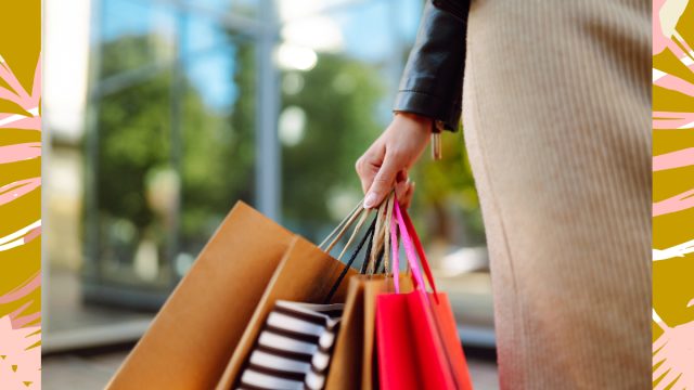 Woman shopping bags 1