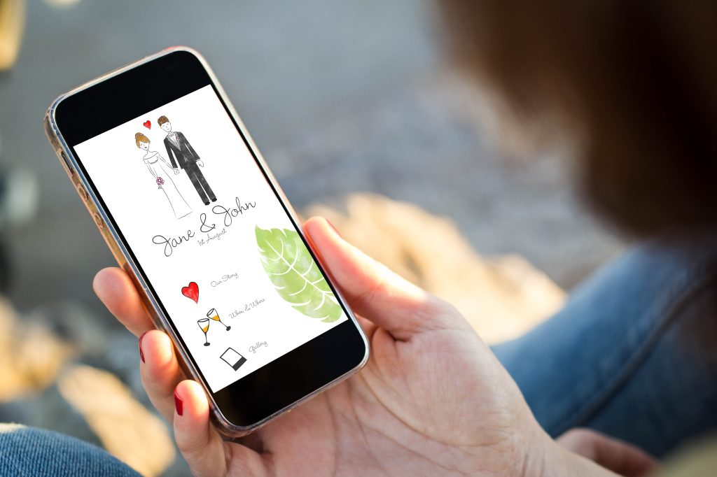 Digital Wedding Invite