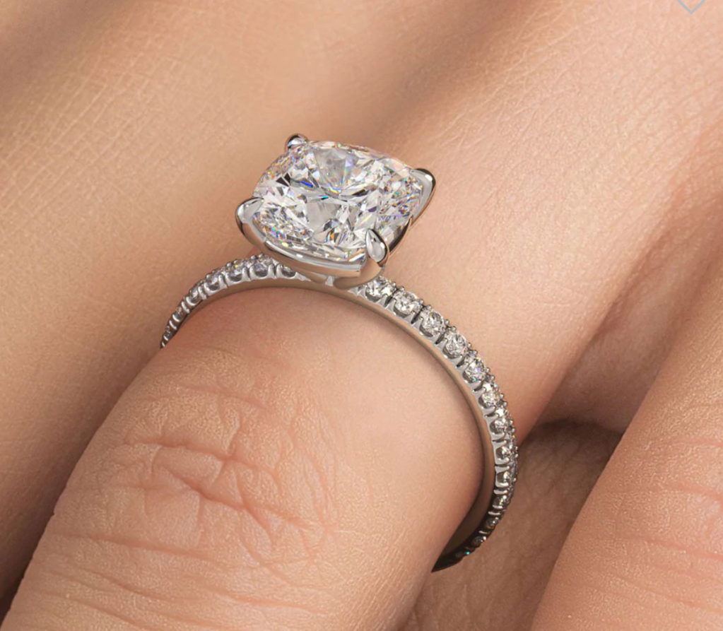 cushion cut diamond