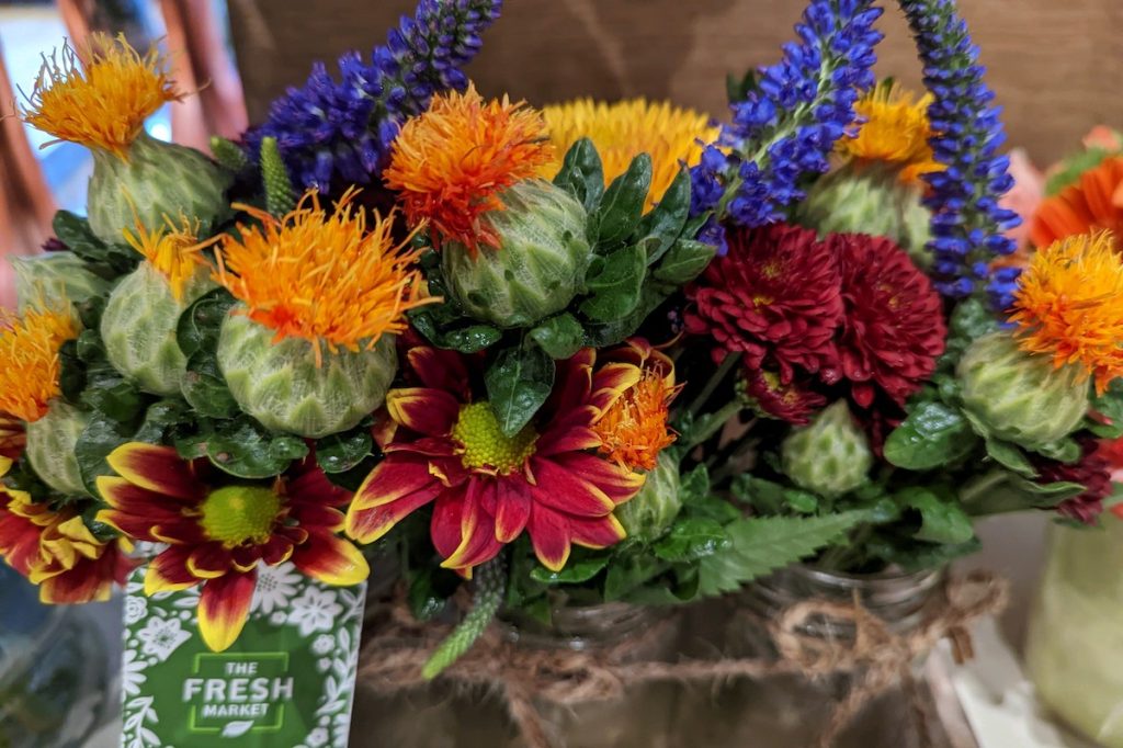 The Fresh Market christmas tablescape