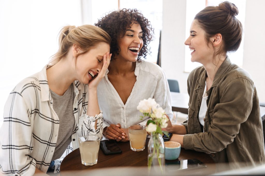 Women Friends Laughing