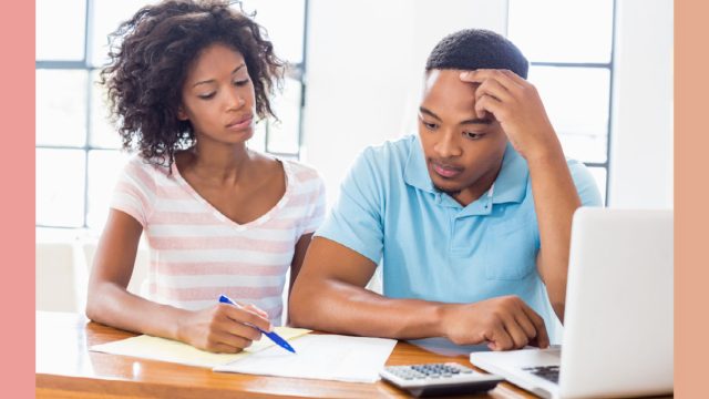 Couple Discussing Finances
