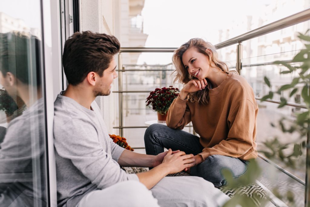 Couple Talking