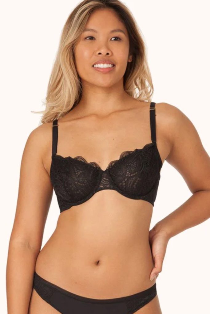 Luvlette Unlined Lace Balconette Bra