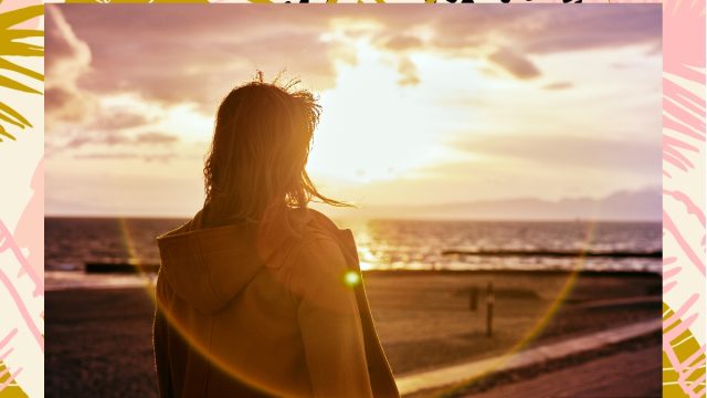 woman looking ahead