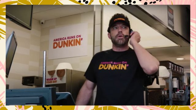 Ben Affleck Dunkin Commercial