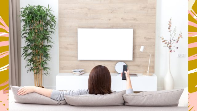 Woman Watching TV