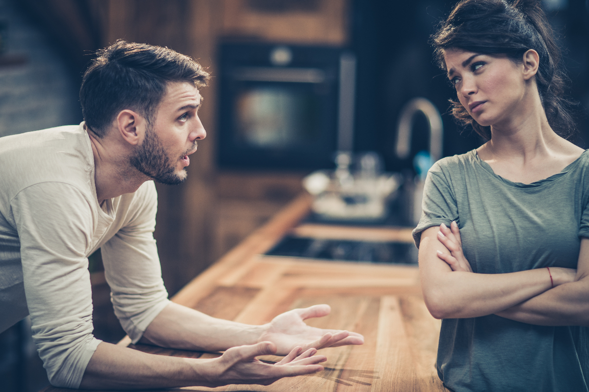 couple arguing