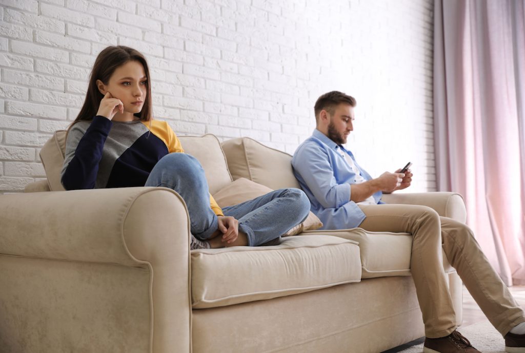 Unhappy Couple