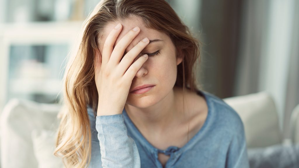 Woman Distressed