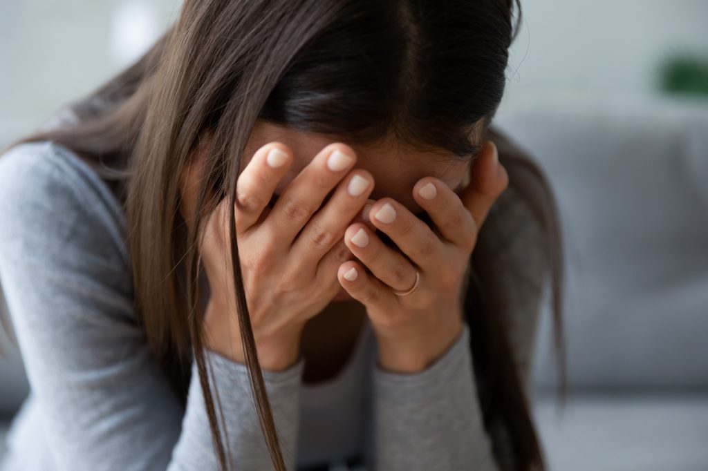Woman with Anxiety